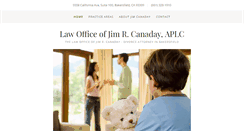 Desktop Screenshot of canadayfamilylaw.com